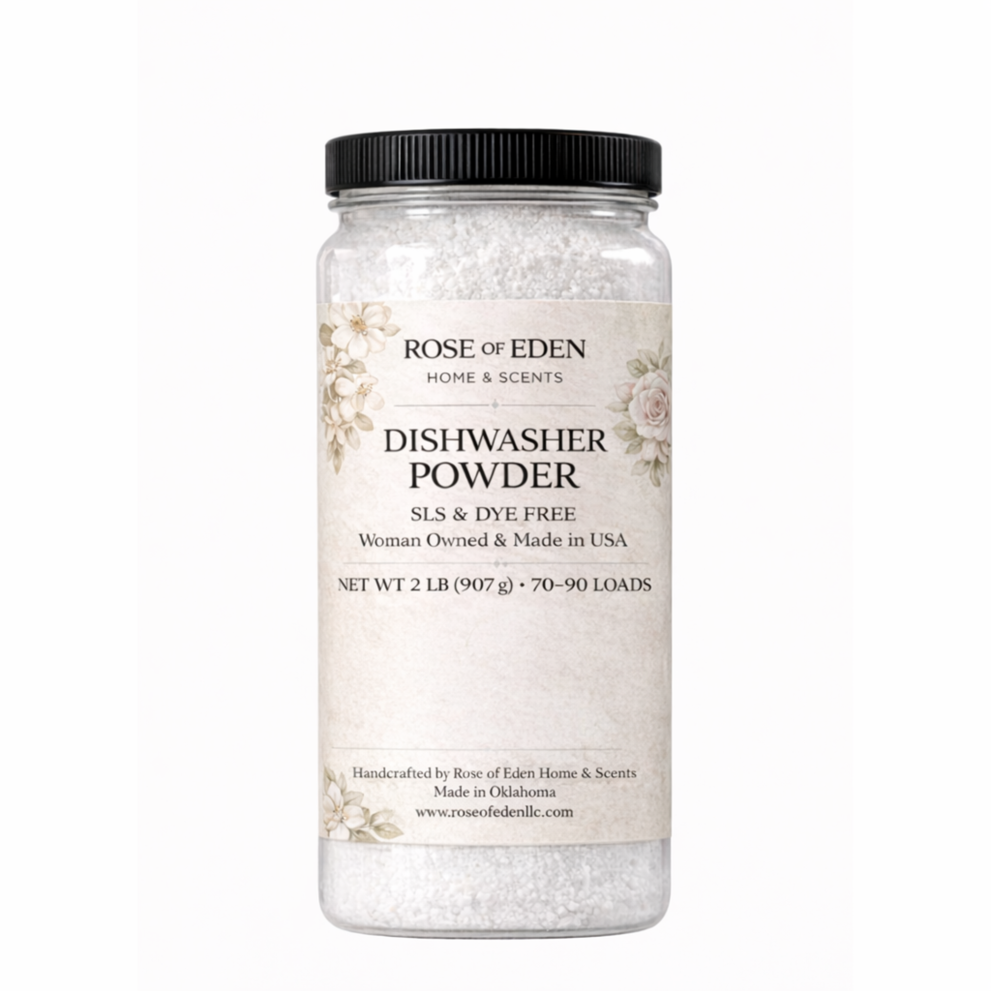Dishwasher Powder | Non-Toxic, SLS, Chlorine, Fragrance, & Dye Free