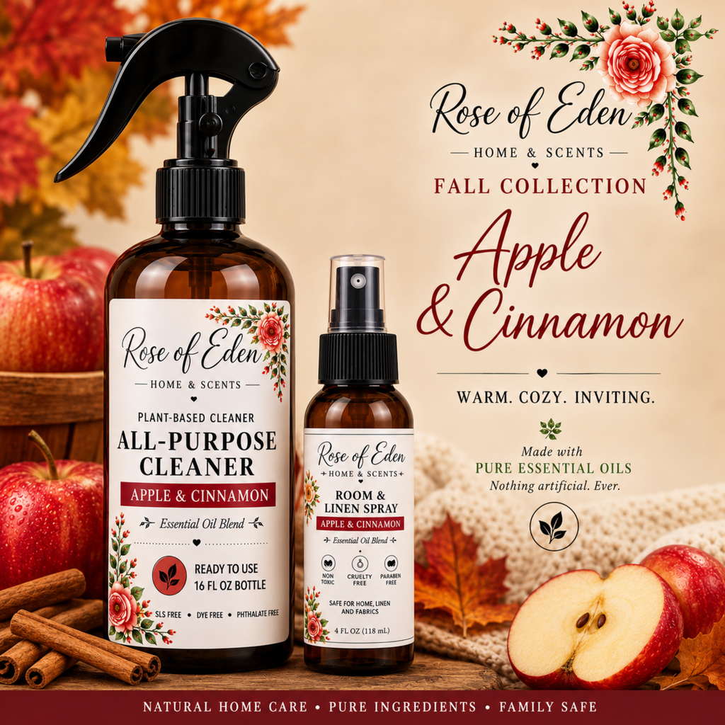 Apple & Cinnamon Fall Collection All-Purpose Cleaner and Room Spray Set