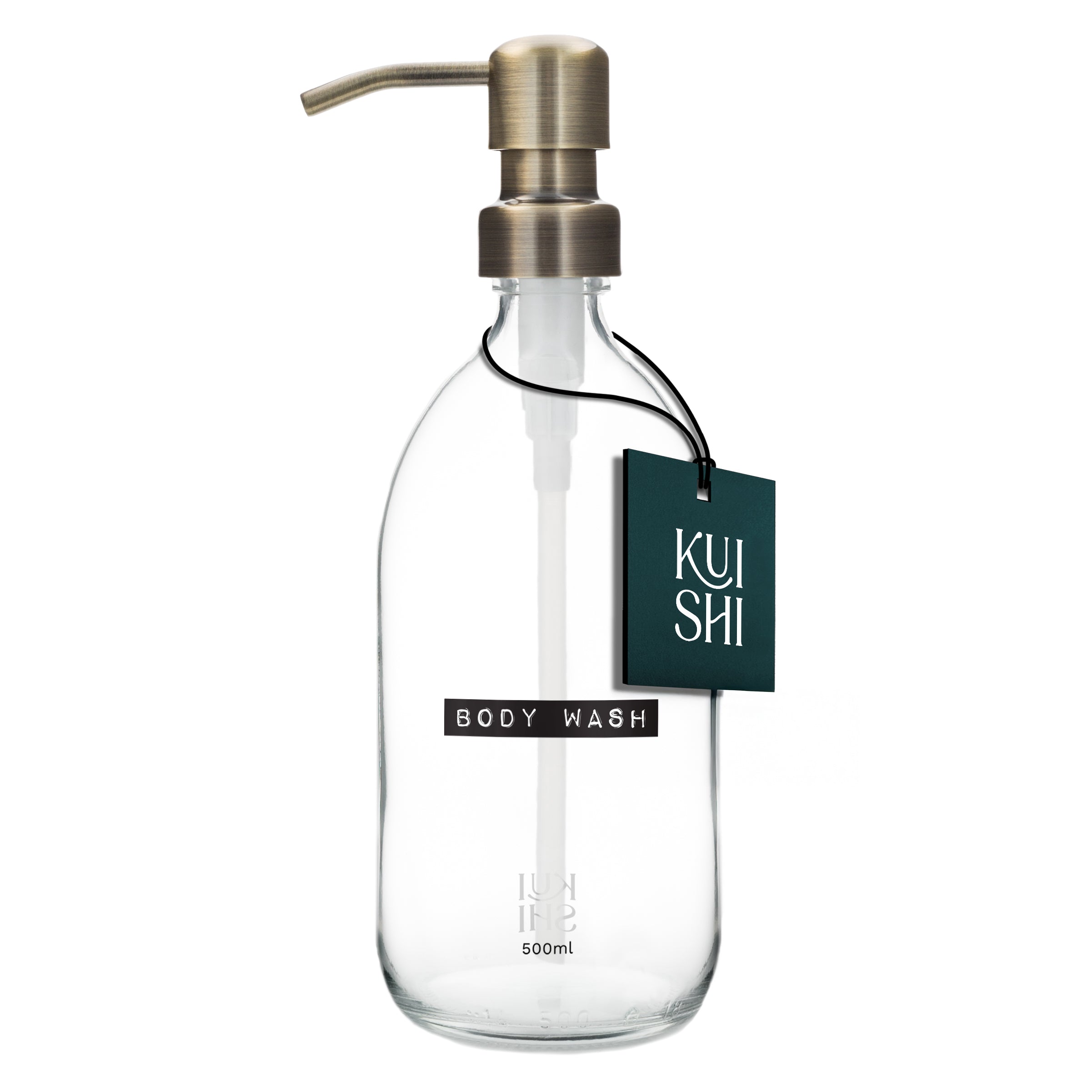 Vintage Clear Dispenser Bottles
