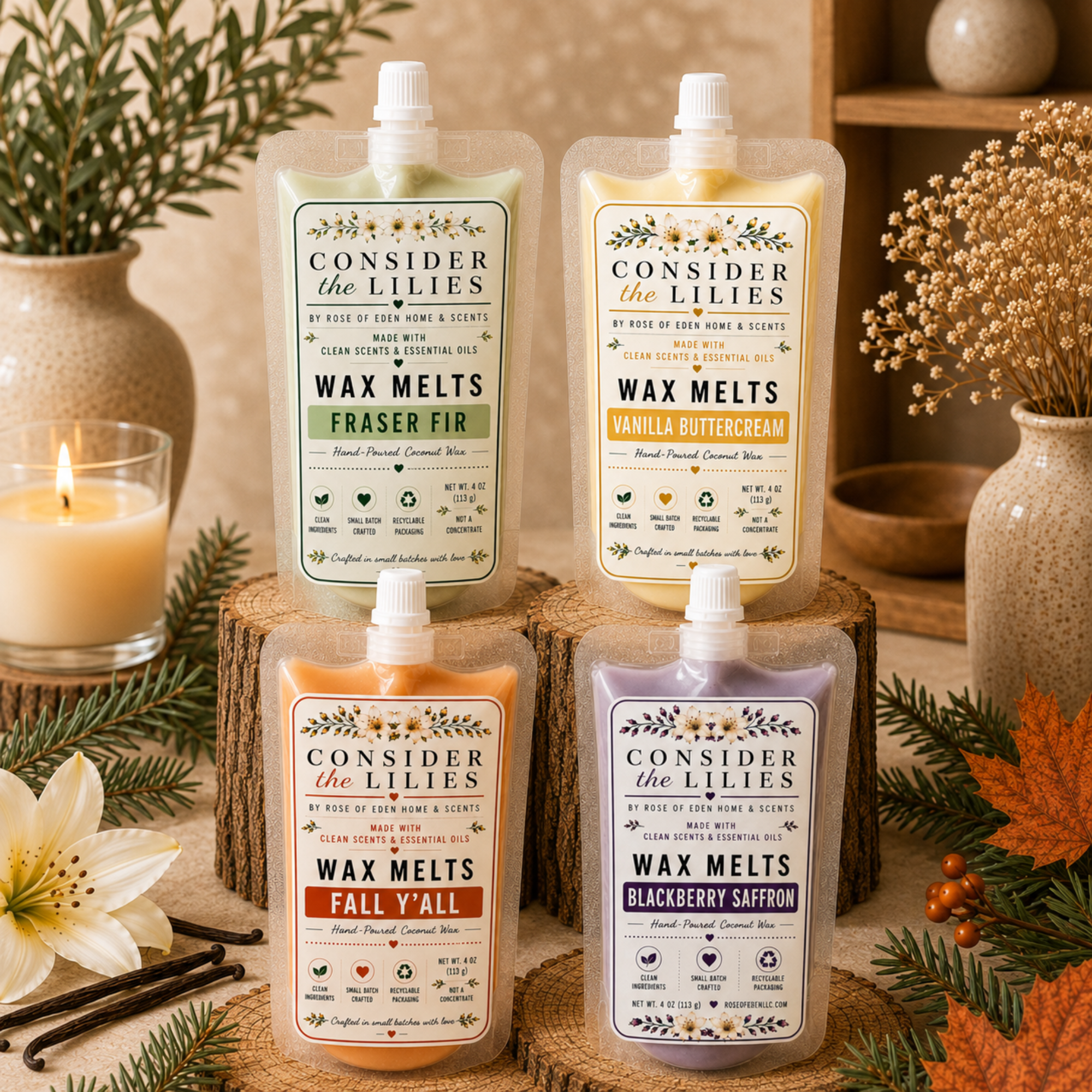 Wax Melts – Midnight Garden | Consider the Lilies