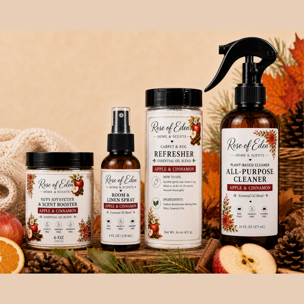 Fall Home Care Set | 4-Piece Essential Oil Collection