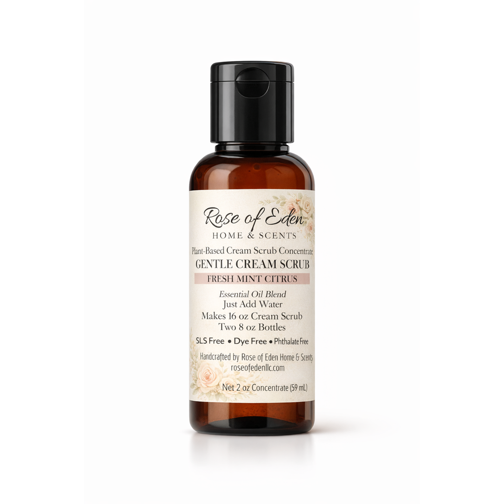 Gentle Cream Scouring Scrub Concentrate- Plant-Based