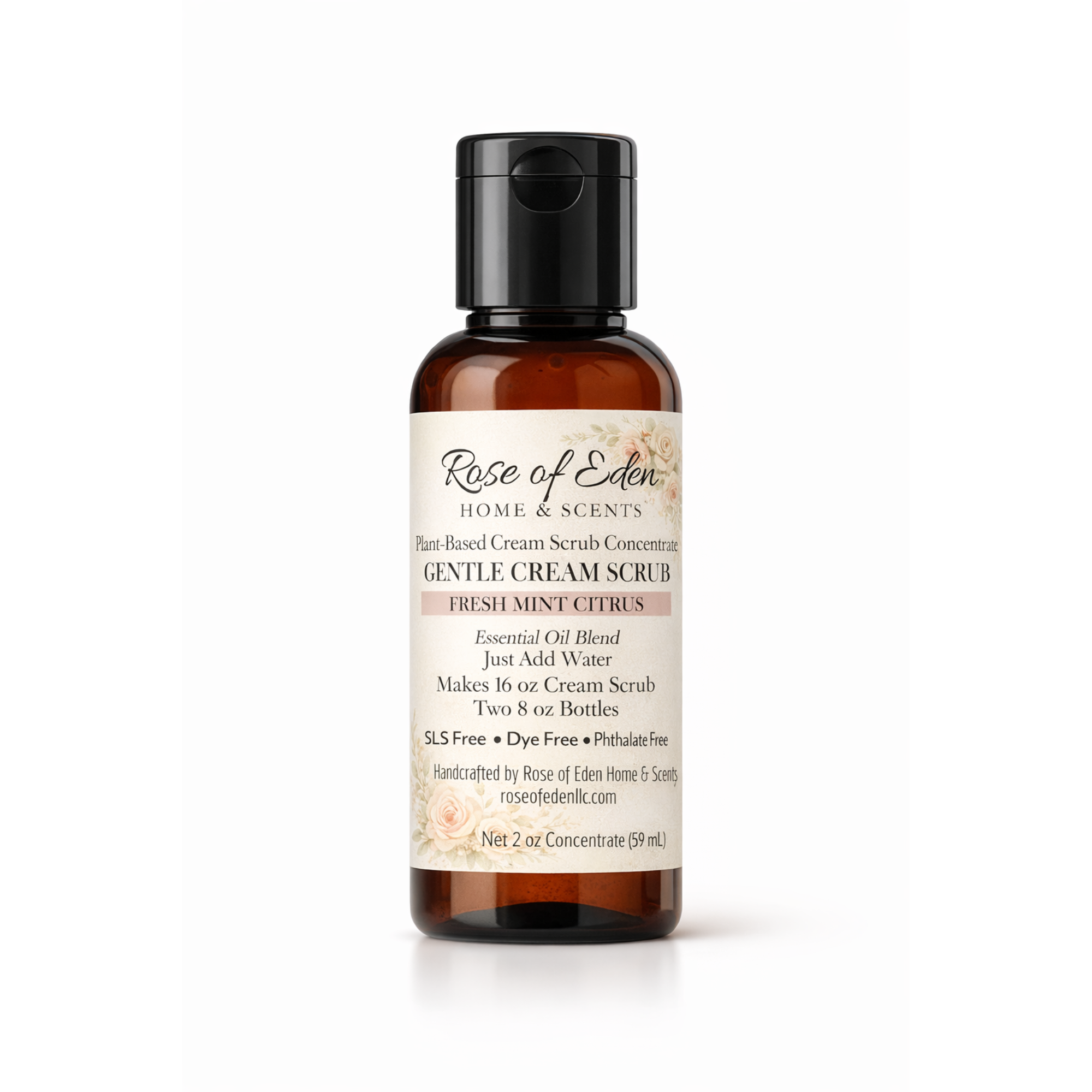 Gentle Cream Scouring Scrub Concentrate- Plant-Based