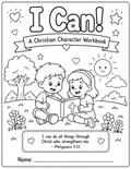 I Can Kids Workbook Coloring Sheets Download- Boy