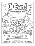 I Can Kids Workbook Coloring Sheets Download- Boy