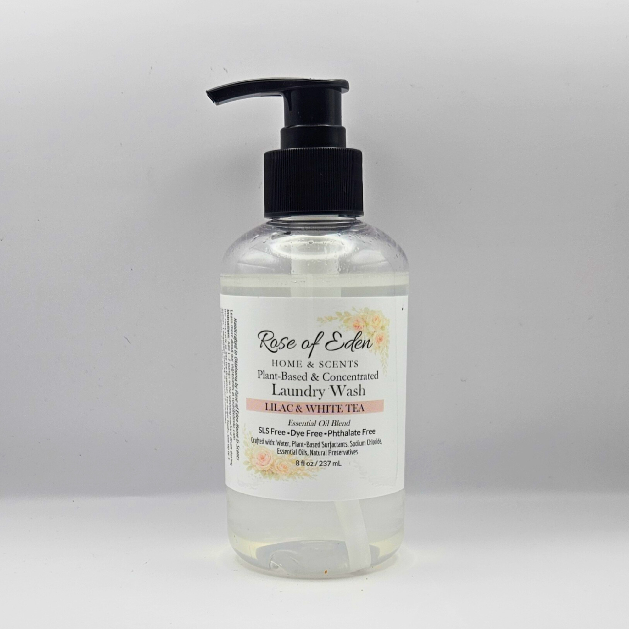 Premium Plant-Based Laundry Detergent - Concentrated 8 oz