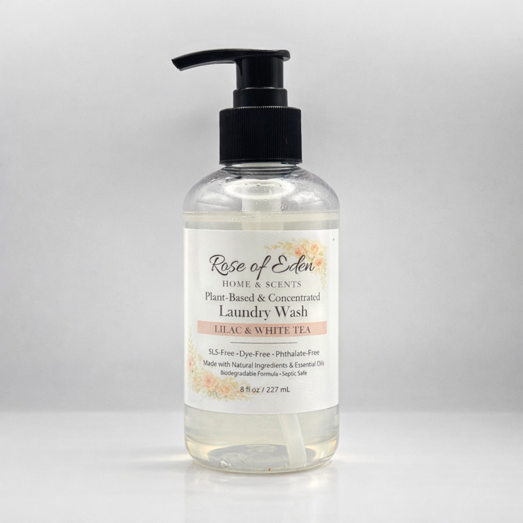 Gentle Plant-Based Laundry Wash - Concentrated 2 oz