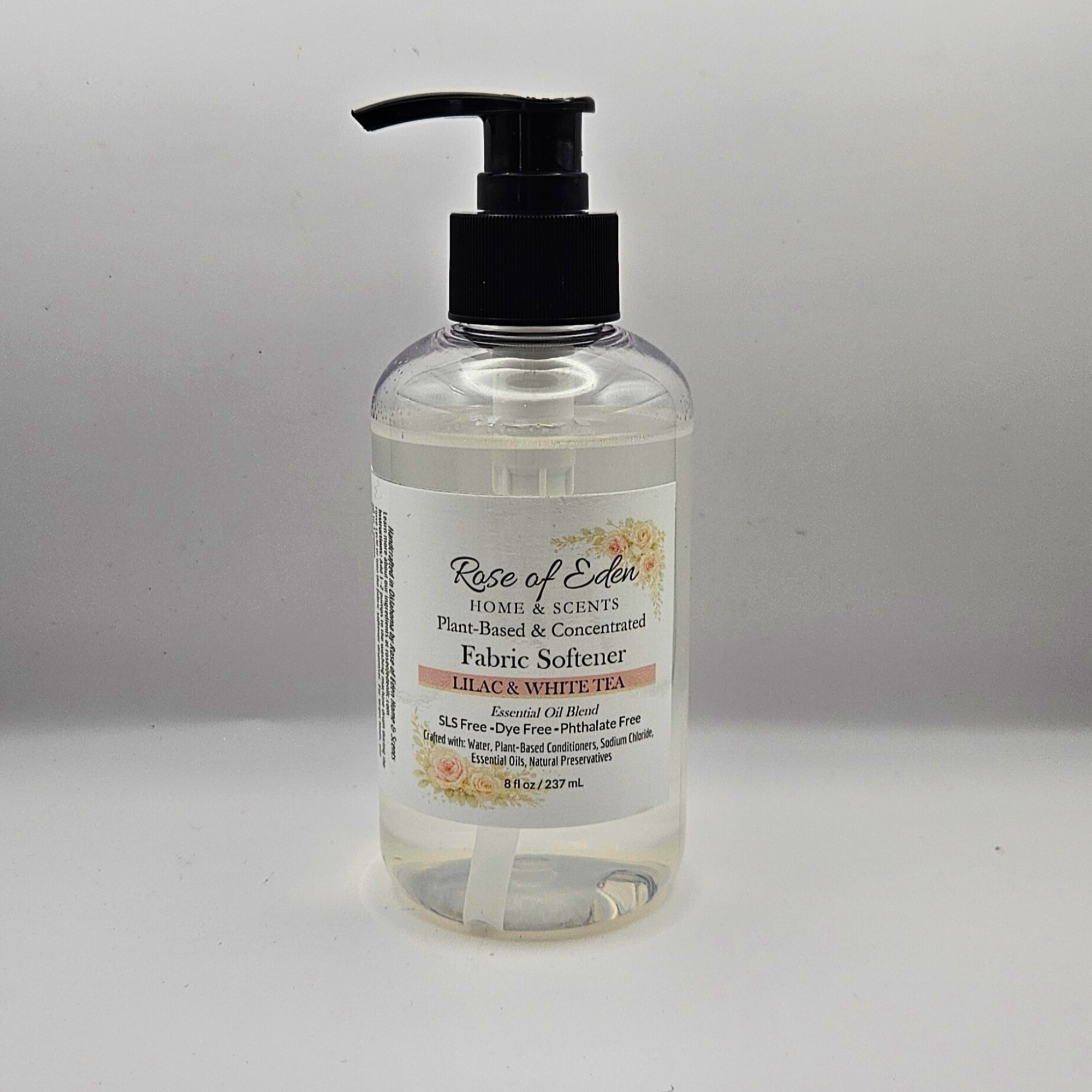 Premium Plant-Based Fabric Softener for Laundry - Concentrated 8 oz