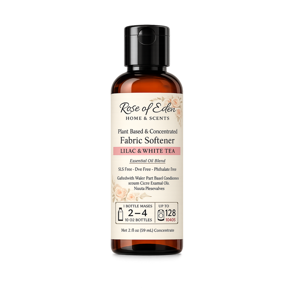 Gentle Plant-Based Fabric Softener for Laundry - Concentrated 2 oz