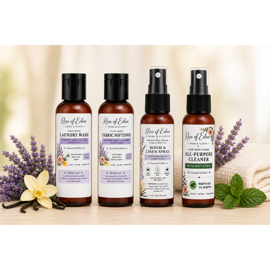 Travel Home Care Gift Set | 4-Piece Minis Bundle