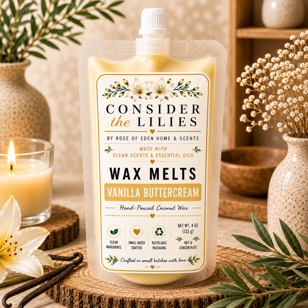 Wax Melts – Vanilla Buttercream | Consider the Lilies