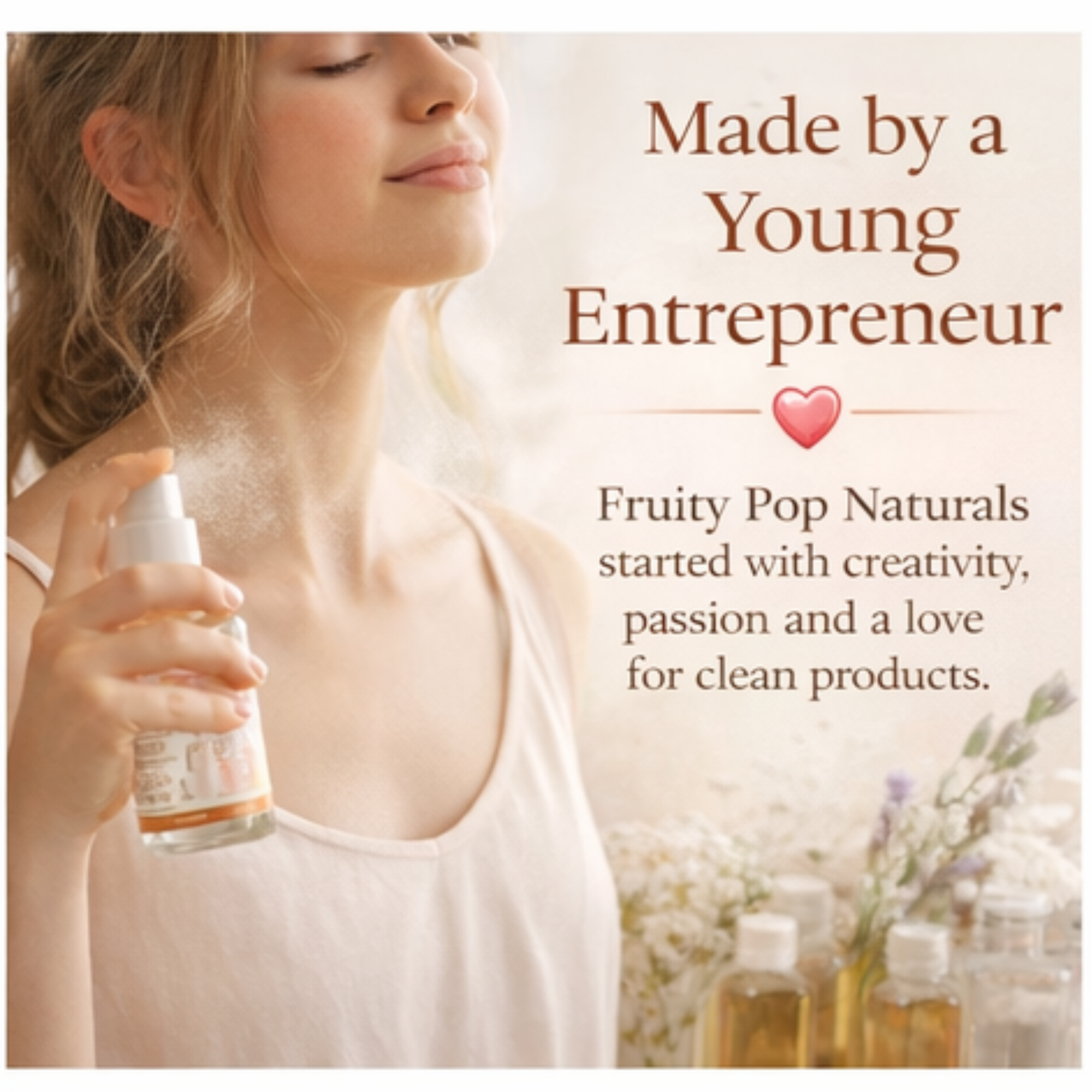 Fruity Pop Naturals Roll-On Perfume Oil – Plant-Based | Phthalate-Free Fragrance