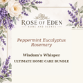 Rose of Eden Peppermint Eucalyptus Rosemary Ultimate Home Care Bundle