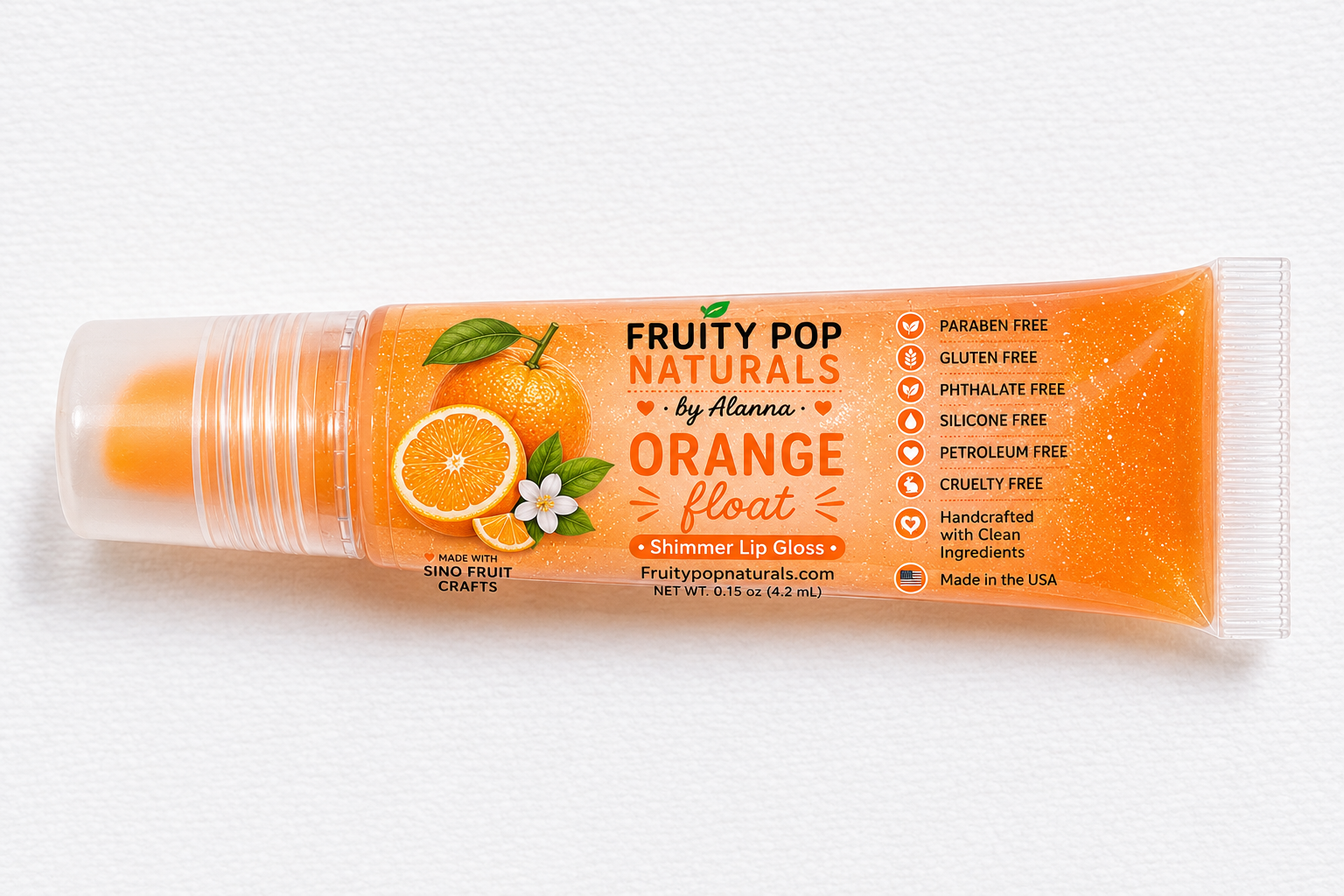 Shimmer Lip Gloss- Fruity Pop Collection