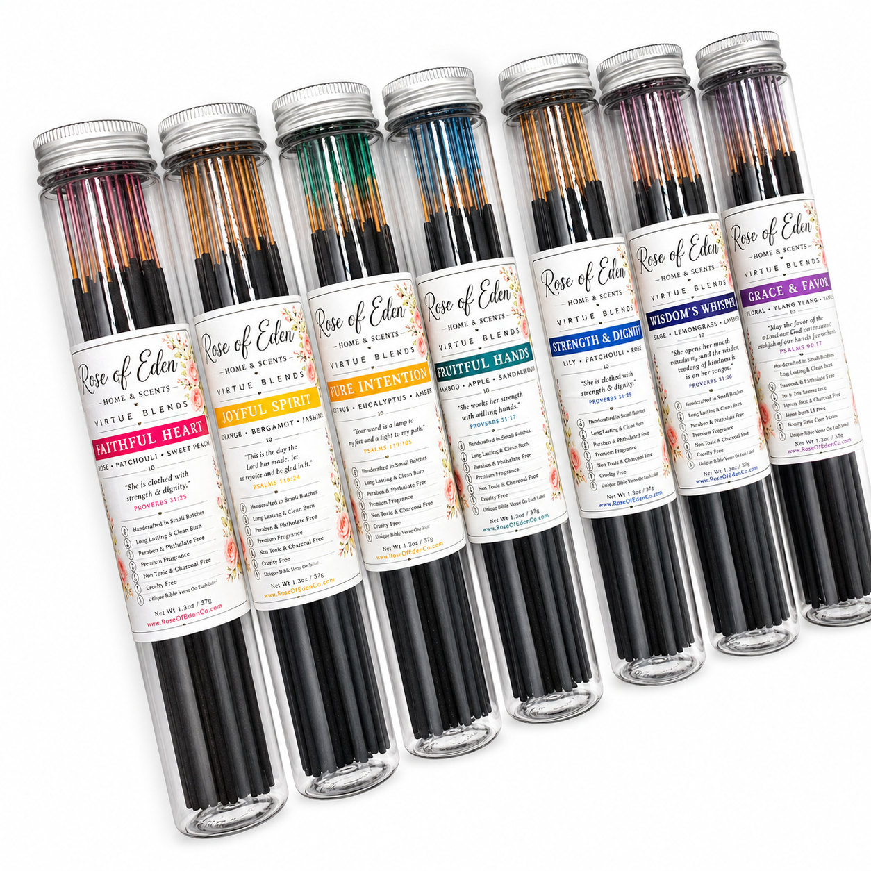 Virtue Blends Mini Incense Tubes