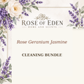 Rose of Eden Rose Geranium Jasmine Cleaning Bundle
