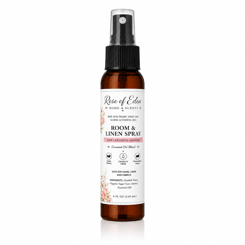Toxin Free Room & Linen Spray – Made with Essential Oils